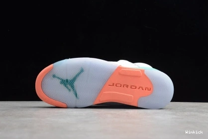440892-100 JORDAN 'LIGHT RETRO AIR AQUA' GS 5 1017